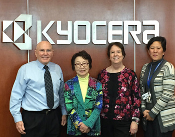 PLF Yoriko Kawaguchi at Kyocera